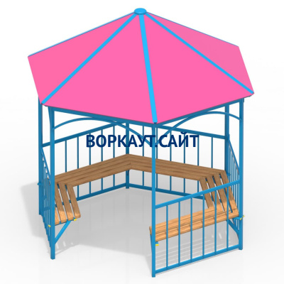 Беседка с лавками МАФ 4120 в Брянске