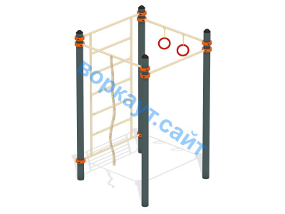 Воркаут комплекс ВC-18 в Брянске Воркаут комплекс ВC-18 в Брянске