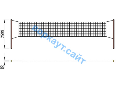 Волейбольные стойки СИО 3515 в Брянске