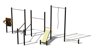 Спортивный комплекс воркаут ВС-90 в Брянске