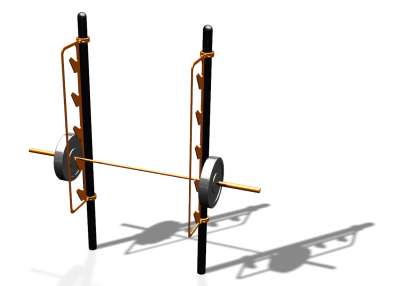 Спортивный комплекс воркаут ВС-84 в Брянске
