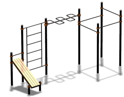 Спортивный комплекс воркаут ВС-74 в Брянске