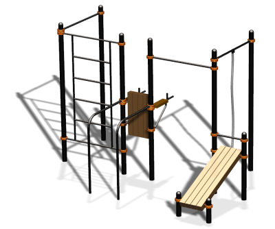 Спортивный комплекс воркаут ВС-145 в Брянске