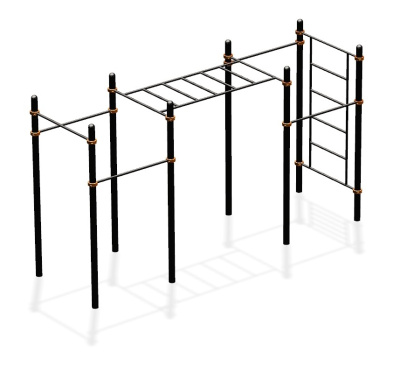 Спортивный комплекс воркаут ВС-54 в Брянске