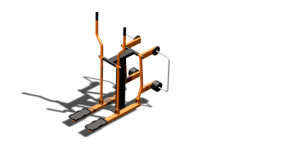 Силовой уличный тренажер  "Лыжи"  УТ406 в Брянске